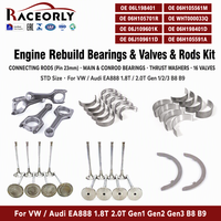 Kit de révision moteur RACEORLY alésage standard 82,5 mm, vilebrequin forgé pour VW Audi A4 B9 Q5 EA888 Gen3 2.0T GTI, usiné CNC