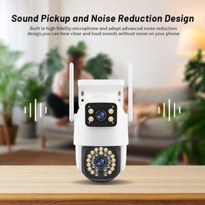 2025 jortan חיצוני ip66 עמיד למים עדשה כפולה 4mp ccctv אבטחה הביתה עם צבע אינפרא אדום מצלמת IP HD מצלמת IP - Product Image 3