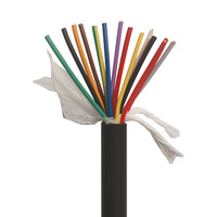 Câbles RVV 3 ou 4 conducteurs, flexibles, pour alimentation et servocommande, homologués 600V, fabriqués à Shanghai pour l'utilisation dans les tambours de levage et les grues mobiles