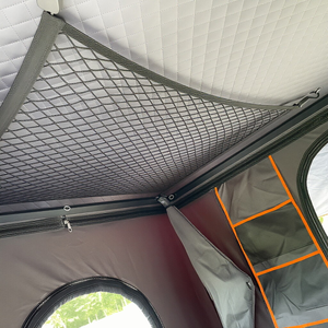 Carpa de Techo Ultra Delgada para Overlanding, Carpa de Techo Rígida de Aleación de Aluminio Impermeable para <span class=keywords><strong>4</strong></span> Personas con Escalera para Exteriores - Product Image 6