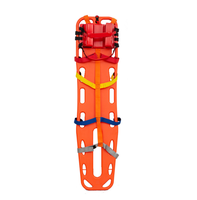 Couleurs personnalisées Logo Medical Water Rescue Pe Durable et robuste longue civière de planche vertébrale pliable