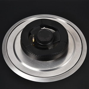 Cocina Empotrable de <span class=keywords><strong>Gas</strong></span> Natural de Doble Quemador de Alta Potencia, Ahorradora de Energía, con Superficie de Vidrio Templado y Garantía de Tres Años - Product Image 4