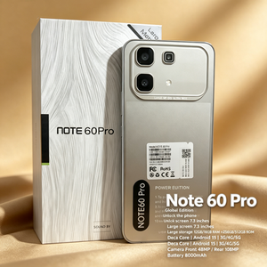 สมาร์ทโฟน Custom Global Version Note 60 Pro 5G รุ่น 16GB+1TB แบตเตอรี่ 7800mAh กล้อง 108MP ระบบปฏิบัติการ Android 15 ปลดล็อคแล้ว ขายส่ง - Product Image 3