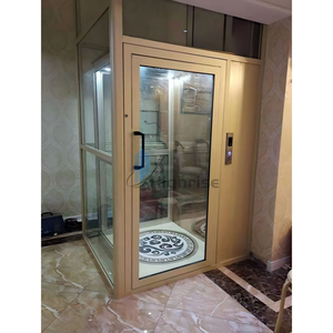 Ascensor Hidráulico Moderno para Exteriores, de 2 a 6 Pisos, 400 kg, Ascensor de PVC para Villas, Hoteles y Apartamentos - Product Image 5