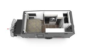 <span class=keywords><strong>Camping</strong></span>-car standard australien lit <span class=keywords><strong>d</strong></span>'île tralier salle de bain séparée 4*4 caravane RV <span class=keywords><strong>camping</strong></span>-car hors route hard top caravane - Product Image 5