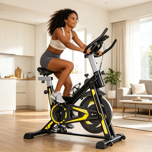 <span class=keywords><strong>Bicicleta</strong></span> de Spinning Comercial de Interior Equipo de Fitness para Gimnasio y Hogar con Sistema de <span class=keywords><strong>Freno</strong></span> Magnético Deportes de Interior 13KG WCT Odin - Product Image 1