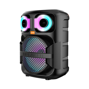 Outdoor <b>Party</b> <b>Speaker</b> for 5.0 RGB LED <b>Lights</b> 10W Output Mini USB AUX Communication Rechargeable Battery (8-Hour Playtime) - Product Image 1