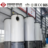 Caldera de aceite térmico vertical de 120kw, 240kw, 350kw, para calefacción industrial, alimentada con carbón, leña y aserrín