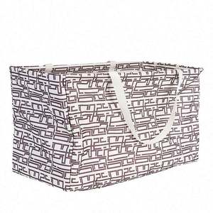 Bolsa de Lona Impermeable Personalizada al por Mayor de Fábrica, con Cierre de Cremallera, Bolsillo Interior, Reutilizable, de Gran Capacidad para - Product Image 1