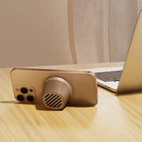 Produk Elektronik Baru di Pasaran Pengisi Daya Cepat 15W Pengisian Nirkabel Magnetik Speaker Mini Saku dengan Baterai 600mAh