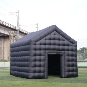 عملاقة خارجية من بولي كلوريد الفينيل قابلة للنفخ للإعلان خيمة بإضاءة ليد قوس ملهى ليلي لأنشطة الحفلات الكبيرة - Product Image 2