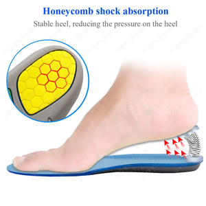 Solette in Gel TPE con Supporto per Arco Plantare, Ammortizzanti, Traspiranti e Lavabili per <span class=keywords><strong>Scarpe</strong></span> da Escursionismo, Allenamento, Basket e Atletica - Product Image 3