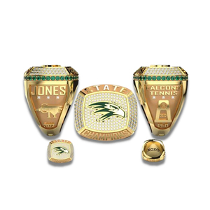Anello Personalizzato di Alta Qualità con Incisione 3D per <span class=keywords><strong>Champions</strong></span> <span class=keywords><strong>League</strong></span>, Placcato in Oro, Anello dei <span class=keywords><strong>Campioni</strong></span> in Argento Prodotto in Cina - Product Image 4