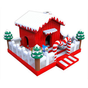 מאוד פופולרי חג המולד נושא מתנפחים ילדים שוברי טירה חג המולד - Product Image 1