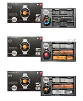Reloj Inteligente D25 Watch 4 Pro con 3 Correas de Silicona, Resistente al Agua IP67, Llamadas Inalámbricas, Pantalla IPS IOS, Monitor de Sueño