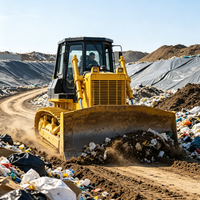 Vente flash : Bulldozers sur chenilles 350 CV à faible consommation de carburant pour sites de travail difficiles