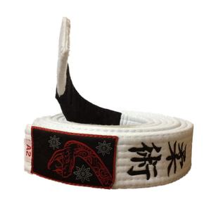 Ceintures de Jiu-Jitsu Brésilien personnalisées en broderie noire M3 pour enfants, hommes et femmes - Product Image 2