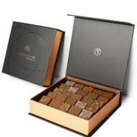 Boîte cadeau rigide de luxe avec fermeture magnétique, dorure à chaud, vernis UV sélectif, finition mate, taille personnalisée pour emballage de bougies parfumées
