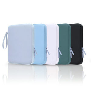 Custom Neoprene Business <b>Laptop</b> <b>Case</b> Waterproof Shockproof <b>Handle</b> Tablet Storage Solid Color Portable Durable Zipper - Product Image 1