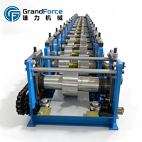 Machine de formage à froid de profilés en acier pour rails à grande vitesse, certifiée CE, pour usine de production de cloisons sèches