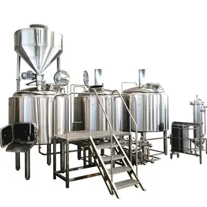 2000l 1000l 500 laço inoxidável fabricação automática de cerveja, equipamento de cerveja, sistema da máquina para fabricação doméstica, micro jardinagem, fábrica