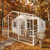 Maisons conteneurs extensibles personnalisées 3 chambres et salle de bain