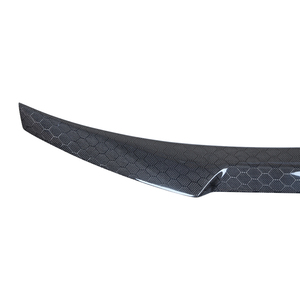 For A3 S3 RS3 8V M4 Style Real Honeycomb Carbon Fiber Material Rear Spoiler Trunk Wing 2013-2020 - Product Image 5