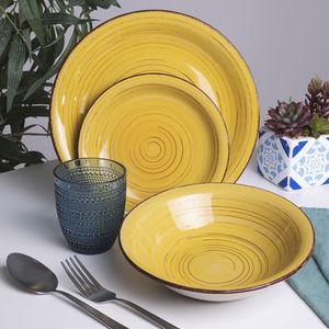 Juego de Vajilla LIPARI GIALLO de 3 Piezas - Product Image 3