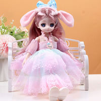 Poupée princesse chantante avec vêtements et accessoires pour animaux colorés de 30 cm, vêtements amovibles et lavables, ensemble de jeu de maison pour filles, jouets cadeaux