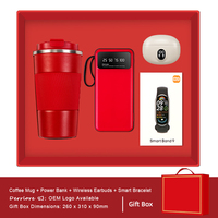 Ensemble souvenir personnalisé de marque : Mug et Power Bank – Cadeaux exclusifs pour les visites d'affaires à l'étranger et les réunions de coopération transfrontalière