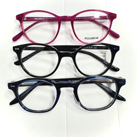 Montures de lunettes optiques classiques haut de gamme en acétate pour hommes et femmes, vente en gros par le fabricant