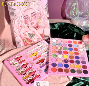 <span class=keywords><strong>2022</strong></span> nueva llegada todo en 1 delineador de ojos sombra de ojos de alta pigmentación Venta caliente paleta de sombras de maquillaje de la mejor calidad - Product Image 3