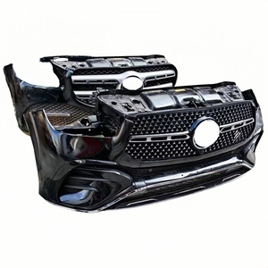 Kit de carrocería de montaje de parachoques delantero usado para Mercedes GLS W167 X167 incluye faros de rejilla LED luz antiniebla para GLS450 GLS580 <span class=keywords><strong>GLS600</strong></span> - Product Image 2