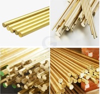 Barre ronde en laiton, barre hexagonale, alliage de bronze C3604 C2700 C2600, barre carrée/ronde en laiton/cuivre pour la fabrication mécanique