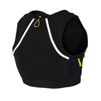 Gilet de course léger et respirant pour homme avec pochette téléphone antivol, point de suspension pour serviette et compatible hydratation