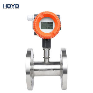直列4〜20mAパルスステンレス鋼工場OEMタップ工業用循環冷却水タービン流量計 - Product Image 1