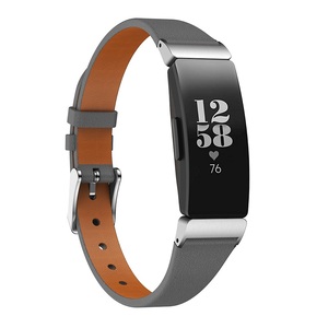 <span class=keywords><strong>Bracelet</strong></span> de remplacement pour <span class=keywords><strong>bracelet</strong></span> à boucle en métal argenté pour <span class=keywords><strong>bracelet</strong></span> de montre en cuir de mode <span class=keywords><strong>Fitbit</strong></span> <span class=keywords><strong>Inspire</strong></span>/<span class=keywords><strong>Inspire</strong></span> <span class=keywords><strong>HR</strong></span>/ACE2 - Product Image 2
