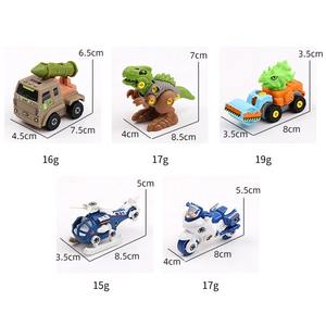 Jincan Mini jouet militaire dinosaure et trompette en plastique assemblé voiture sur le thème des animaux jouets en gros pour garçons et enfants - Product Image 5