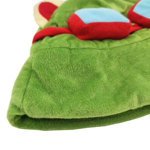 남녀 공용 주문 제작 자수 방수 인조 퍼 버킷햇, 티모 코스튬 코스프레 파티 낚시용 액세서리 - Product Image 6