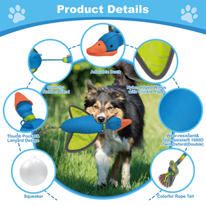 Jouet pour animaux de compagnie en camouflage personnalisé, plusieurs couleurs, fourni directement par l'usine - Product Image 2