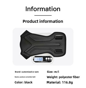 <span class=keywords><strong>Corrector</strong></span> de Postura Ajustable para Espalda y Hombros, Cómodo Soporte Postural - Product Image 6