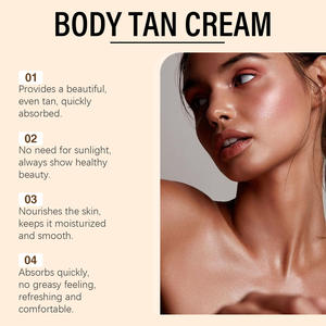 Mousse <span class=keywords><strong>Bronceador</strong></span> con Cafeína Mineral Herbal Orgánica con LOGO Personalizado, para Todo Tipo de Piel, Bronceado Natural de Larga Duración para Uso en Interiores y Exteriores - Product Image 2