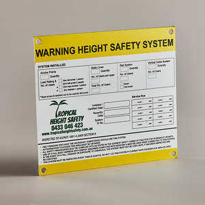 Nhà Máy Trực Tiếp Tùy Chỉnh Máy Công Nghiệp Thiết Bị Nhôm Khắc Kim Loại Thương Hiệu Logo Tấm Kim Loại Cảnh Báo Nhãn - Product Image 2