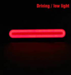 Lámpara de Freno LED de Alta Calidad para Camión y Remolque, Luz de Señalización Amarilla, Roja y Blanca de 4 Pulgadas, 12V 18W, Repuesto Estable para Averías y Emergencias - Product Image 6