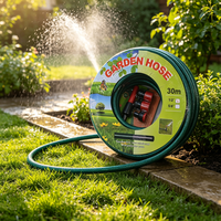 Tuyau d'arrosage PVC pour jardin et usage domestique, directement de l'usine, flexible, pour l'arrosage du jardin, le lavage de voiture et le nettoyage domestique, taille personnalisée