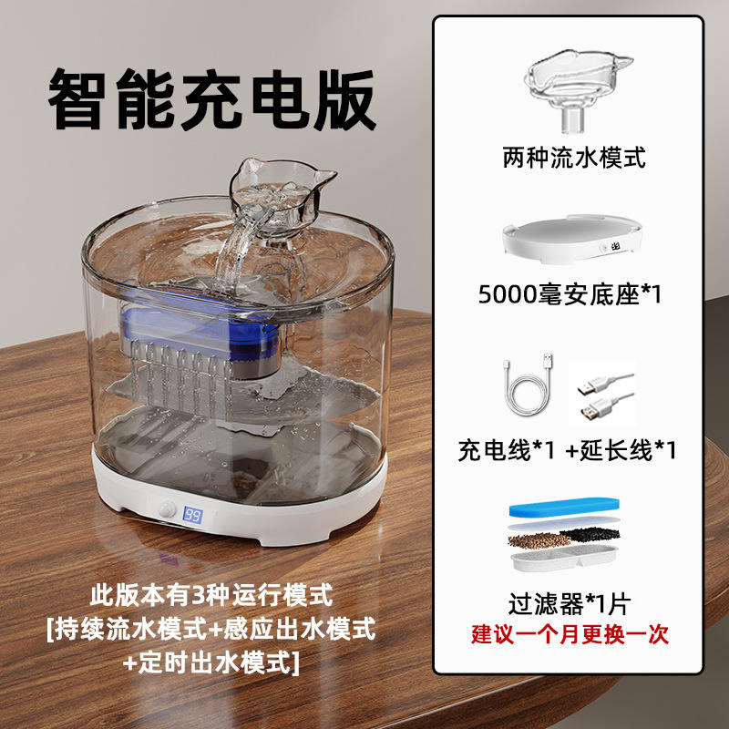 ฐานสีขาวโปร่งใส [5000 mAh]