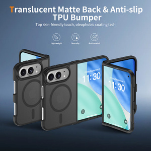 Coque magnétique <span class=keywords><strong>Duo</strong></span> pour iPhone, soyeuse et lisse, antichoc, au toucher doux, protection personnalisée, vente en gros en vrac - Product Image 3