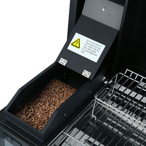 Portable 8 en 1 contrôle numérique table bois granulés barbecue gril électrique Barbecue plaque chauffante <span class=keywords><strong>pour</strong></span> fumée cuire rôti RV <span class=keywords><strong>Camping</strong></span> - Product Image 5