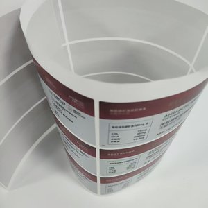 Matte Bạc Dính Giấy Thân Thiện Với Môi Không Thấm Nước Tùy Chỉnh In Nhãn Với Biểu Tượng Tùy Chỉnh Cho Sức Khỏe Thực Phẩm Dính Dán - Product Image 6