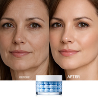 Crème Visage Peptidique Haute Pureté Hydratation Intense Anti-Rides Formule Personnalisée Vente en Gros OEM Crème en Capsules GHK-Cu